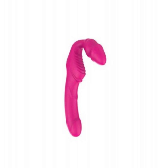 Elys Love Gun Remote Double Strap On Pink Sex Toys