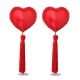 Lovetoy Red Heart Nipple Pasties Sex Toys