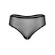 Ανοιχτό Διάφανο Εσώρουχο - Alexa Crotchless Mesh Panty Black Ερωτικά Εσώρουχα 