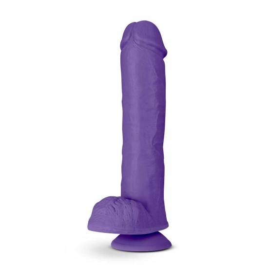 Μεγάλο Μαλακό Ομοίωμα Πέους - Au Naturel Bold Big John Dildo Purple 28cm Sex Toys 