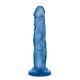 Ομοίωμα Πέους Που Φωσφορίζει – Glow Dicks Kandi Dildo Blue 19cm Sex Toys 