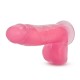 Φωσφοριζέ Ρεαλιστικό Πέος – Glow Dicks The Rave Dildo Pink 17cm Sex Toys 