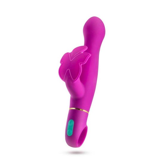 Aria Naughty AF Rabbit Vibrator Plum Sex Toys