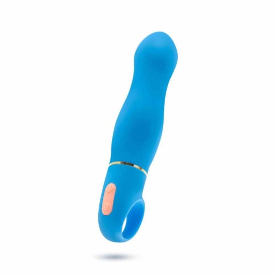 Ισχυρός Δονητής Σιλικόνης - Aria Exciting AF Silicone Vibrator Blue Sex Toys 