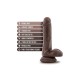 Ευλύγιστο Πέος Σιλικόνης – Dr. Daniel Flexible Dildo Chocolate 16cm Sex Toys 
