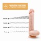 Ασύρματος Περιστρεφόμενος Δονητής - Dr. Ethan Remote Gyrating Dildo Beige 22cm Sex Toys 