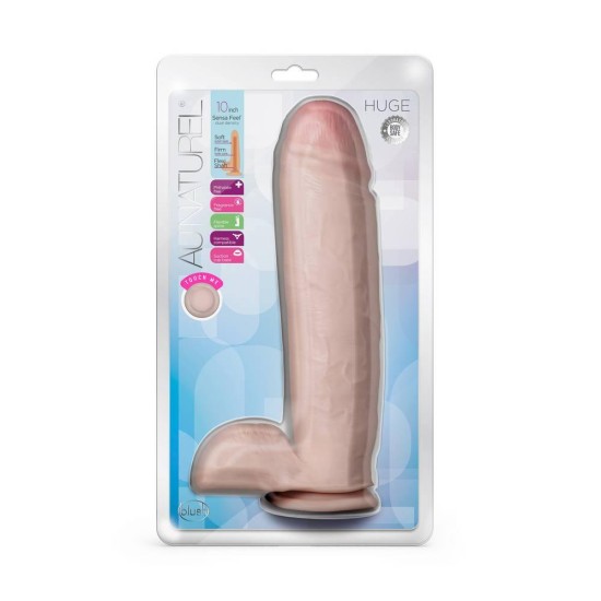 Μεγάλο Μαλακό Πέος - Au Naturel Huge Dildo Vanilla 25cm Sex Toys 