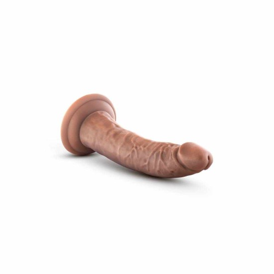 Μαλακό Κυρτό Πέος – Au Naturel Jack Curved Dildo Mocha 19cm Sex Toys 