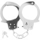Darkness Police Metal Handcuffs Fetish Toys 