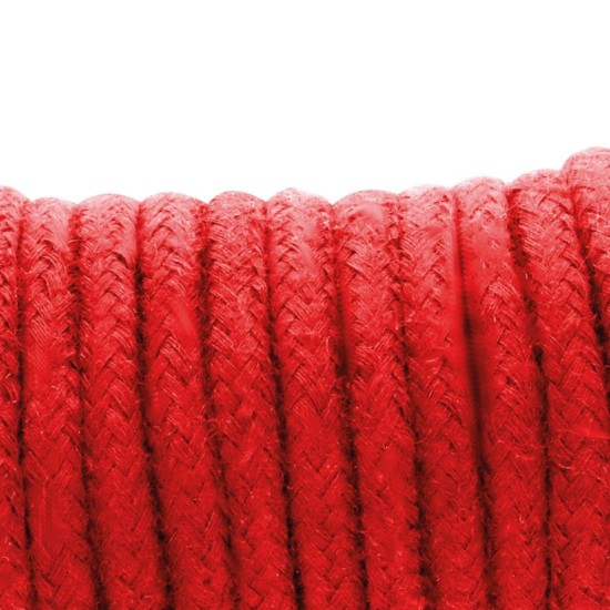 Σχοινί Για Δεσίματα - Darkness Red Cotton Rope 5m Fetish Toys