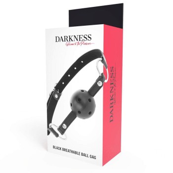 Darkness Black Breathable Ball Gag