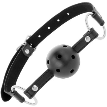 Darkness Black Breathable Ball Gag