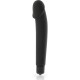 Dolce Vita Realistic Silicone Vibrator Black Sex Toys