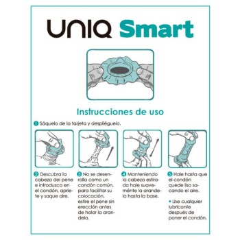 Προφυλακτικά Χωρίς Λάτεξ - Uniq Smart Pre Erection No Latex Condoms 3pcs