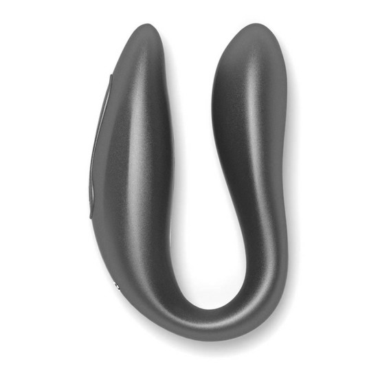 Smart Δονητής Ζευγαριών - Oninder Double Pleasure Couples Vibrator With App Black Sex Toys 