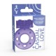 Δονούμενο Δαχτυλίδι Μίας Χρήσης - Casual Love Ring With Vibration Purple Sex Toys 