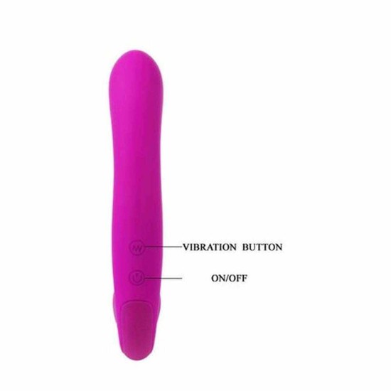 Διπλό Δονούμενο Στραπόν - Augus Double Vibrating Strap On Purple Sex Toys 