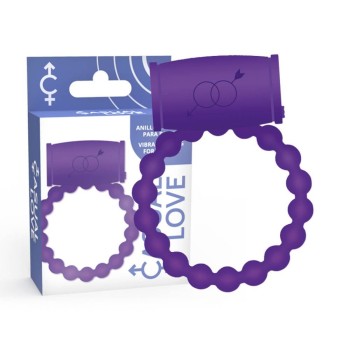 Δονούμενο Δαχτυλίδι Μίας Χρήσης - Casual Love Vibrating Ring No.25 Purple