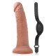 Ζώνη Στραπόν Με Ασύρματο Δονητή - Cyber Strap Harness With Remote Control Dildo Medium Sex Toys 