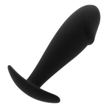 Ohmama Silicone Penis Butt Plug Black