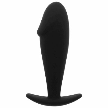 Ohmama Silicone Penis Butt Plug Black