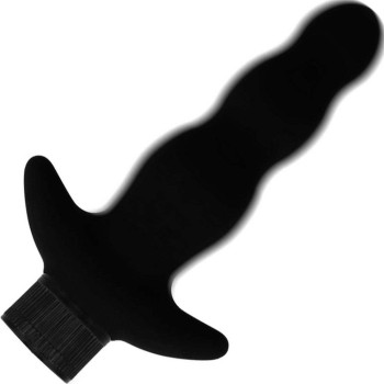 Πρωκτικός Δονητής Σιλικόνης - Ohmama Vibrating Butt Plug Black