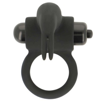 Ohmama Silicone Vibrating Ring Black