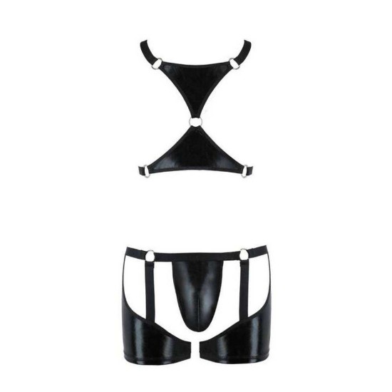 Passion Set Aron 047 Harness With Buttless Boxer Fetish Toys 
