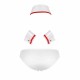 Passion 037 Set Gregory Doctor Costume White Erotic Lingerie 