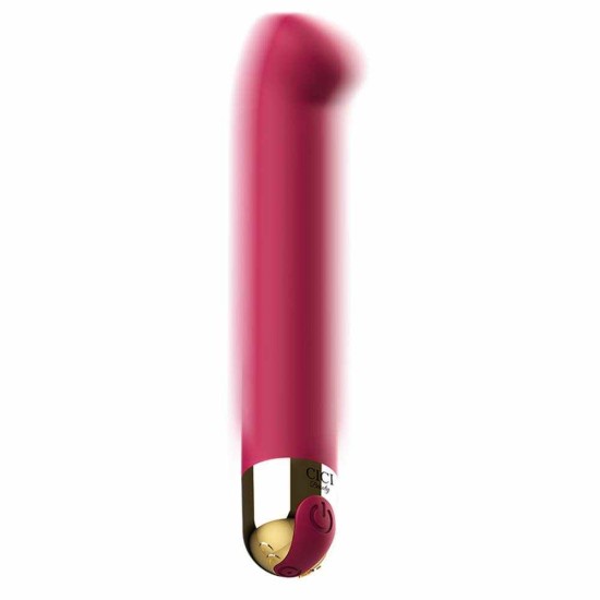 Μικρός Δονητής Κλειτορίδας - Cici Beauty Silicone Clit Stimulator Burgundy Sex Toys 