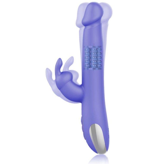 Rabbit Δονητής Με Περιστροφή - Arturo Rabbit Vibrator With Rotating Beads Sex Toys 