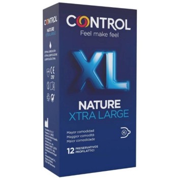 Προφυλακτικά Μεγάλου Μεγέθους - Control Nature Extra Large Condoms 12pcs