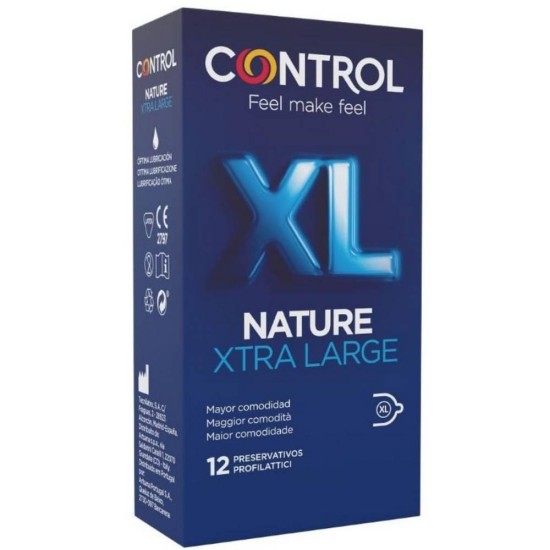 Control Nature Extra Large Condoms 12pcs Sex & Beauty 