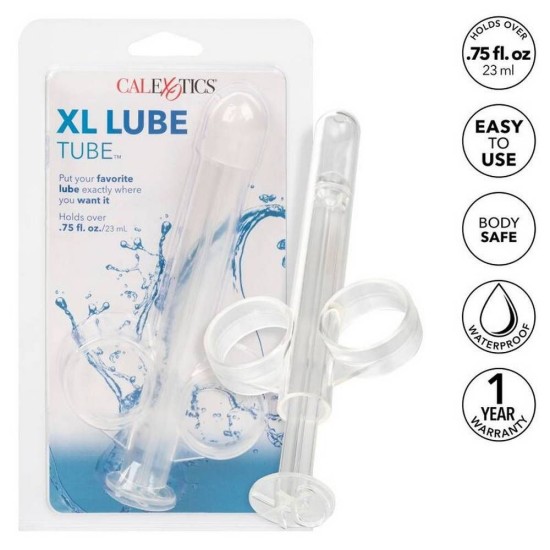 Calexotics XL Lube Tube Clear Sex Toys