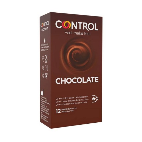 Προφυλακτικά Με Γεύση - Control Condoms Chocolate 12pcs Sex & Ομορφιά 