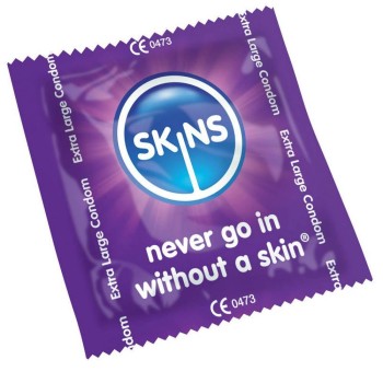 Προφυλακτικά Μεγάλου Μεγέθους - Skins Extra Large Premium Condoms 12pcs