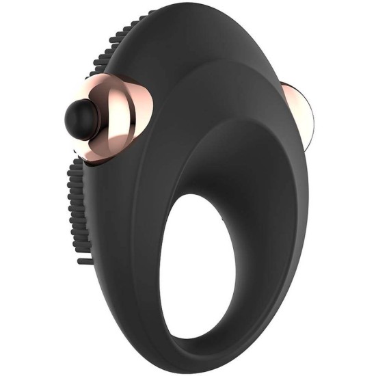 Δονούμενο Δαχτυλίδι Με Κουκκίδες - Thor Silicone Vibrating Ring With Dots Sex Toys 