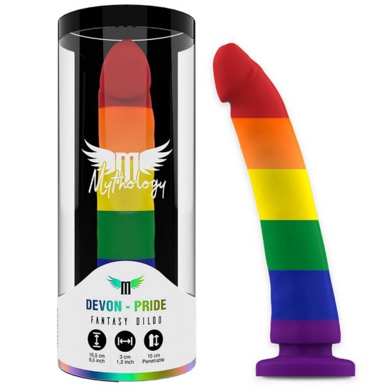 Pride Ομοίωμα Σιλικόνης - Mythology Devon Pride Silicone Dildo Sex Toys 