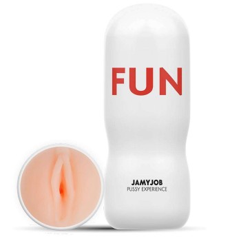 Ομοίωμα Κόλπου Για Αυνανισμό - Jamyjob Fun Vagina Masturbator Beige