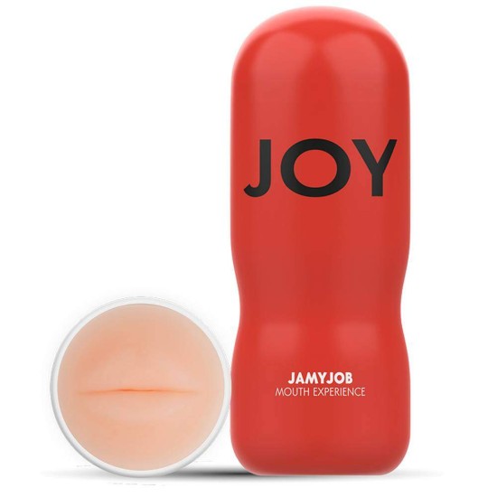 Ομοίωμα Στόματος Για Αυνανισμό - Jamyjob Joy Mouth Masturbator Beige Sex Toys 