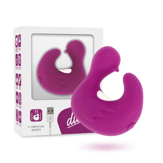 Ducky Vibrating Thimble Purple Sex Toys