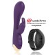 Rabbit Δονητής Σιλικόνης - Laurence Silicone Rabbit Vibrator Purple Sex Toys 