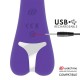 Enzo Rechargeable G Spot Vibrator Purple Sex Toys