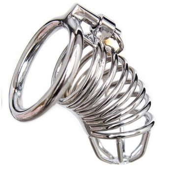 Ohmama Metal Chastity Cock Cage Small