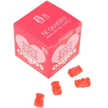 Gummy Bears With Alcohol Gin & Strawberry