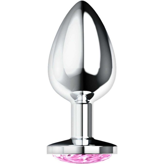 Ohmama Anal Plug With Pink Jewel Large Sex Toys