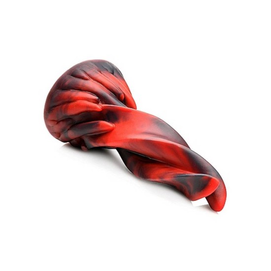 Hell Kiss Twisted Tongues Silicone Dildo Sex Toys