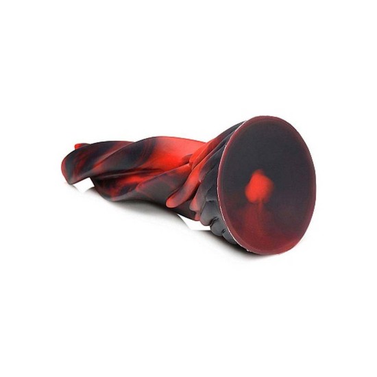 Hell Kiss Twisted Tongues Silicone Dildo Sex Toys