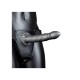 Κούφιο Ομοίωμα Με Ζώνη - Hollow Strap On Twisted Gunmetal 20cm Sex Toys 