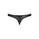 Male Power Stretch Lace Bong Thong Black Erotic Lingerie 